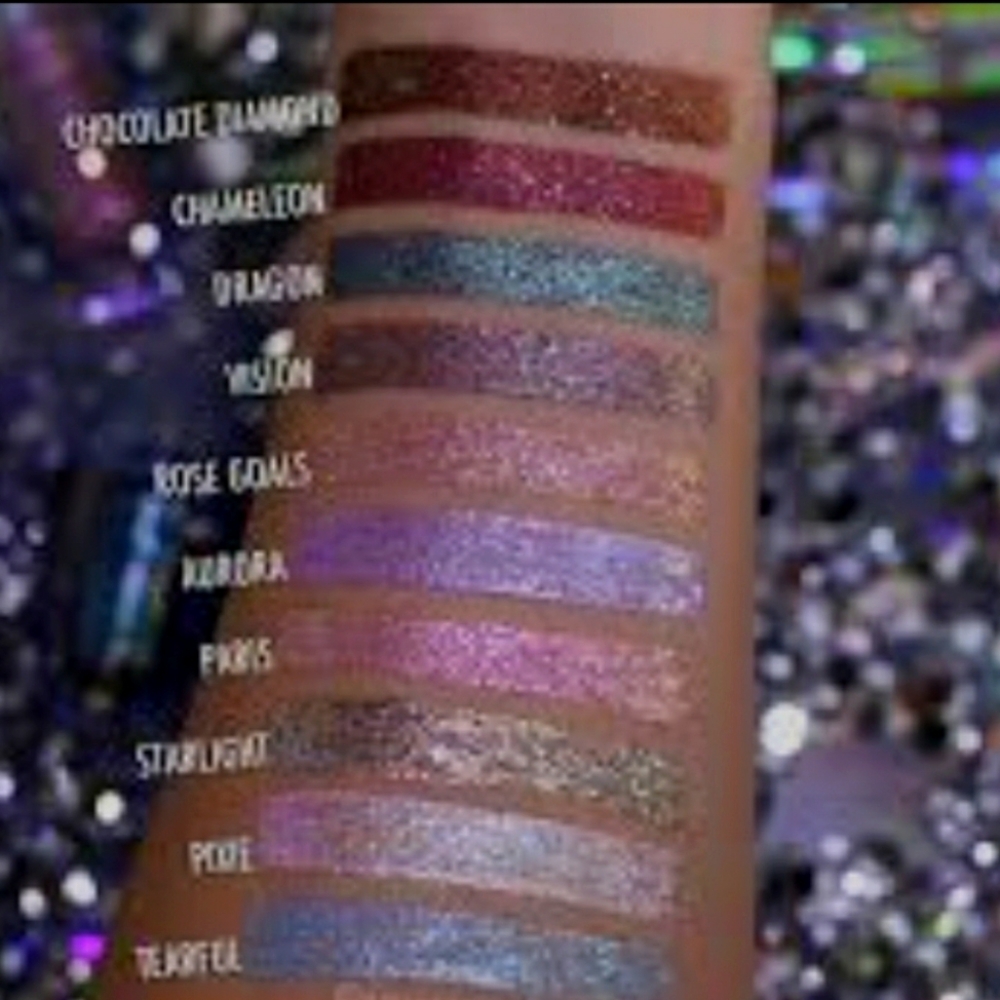 ROSE GOALS Lime Crime DISCONTINUED Diamond Dew Eyeshadow NWT - Picture 3 of 5